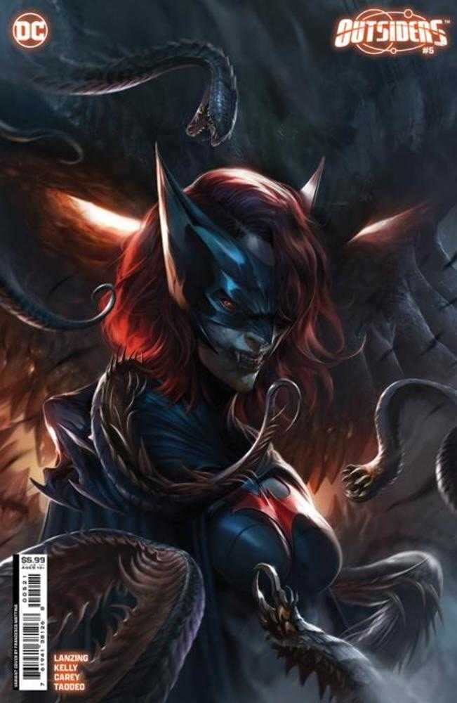 DC Comics COMIC BOOK Outsiders #5 Cover B Francesco Mattina Card Stock Variant