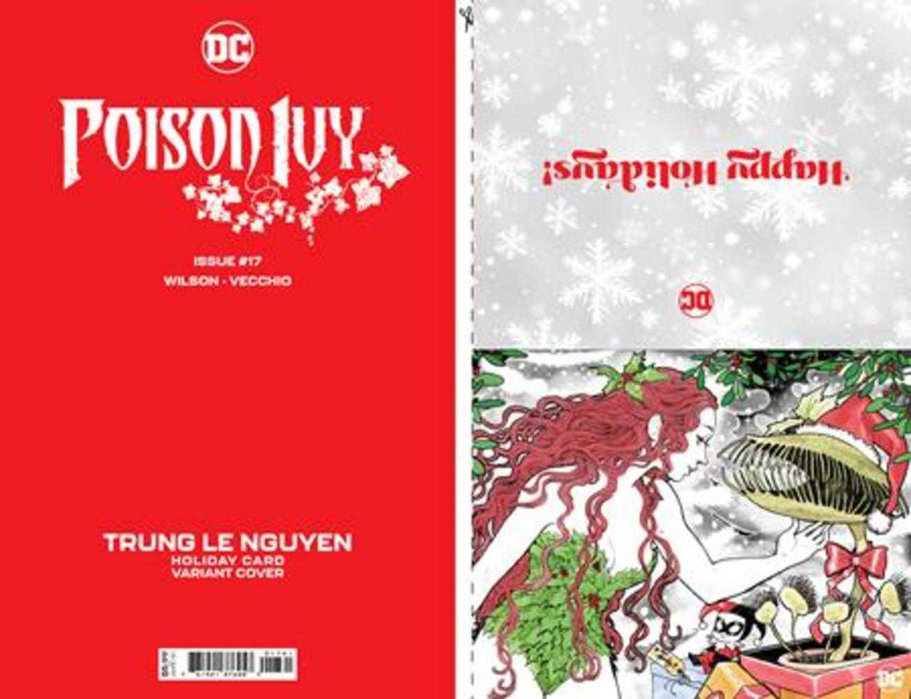 DC Comics COMIC BOOK Poison Ivy #17 Cover D Trung Le Nguyen DC Holiday Card Special Edition Variant