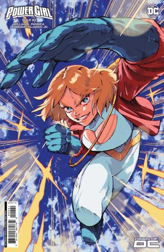 DC Comics COMIC BOOK Power Girl #2 Cover D 1 in 25 Ricardo Lopez Ortiz Card Stock Variant