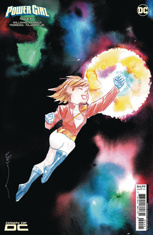 DC COMICS COMIC BOOK POWER GIRL #4 CVR B DUSTIN NGUYEN CSV