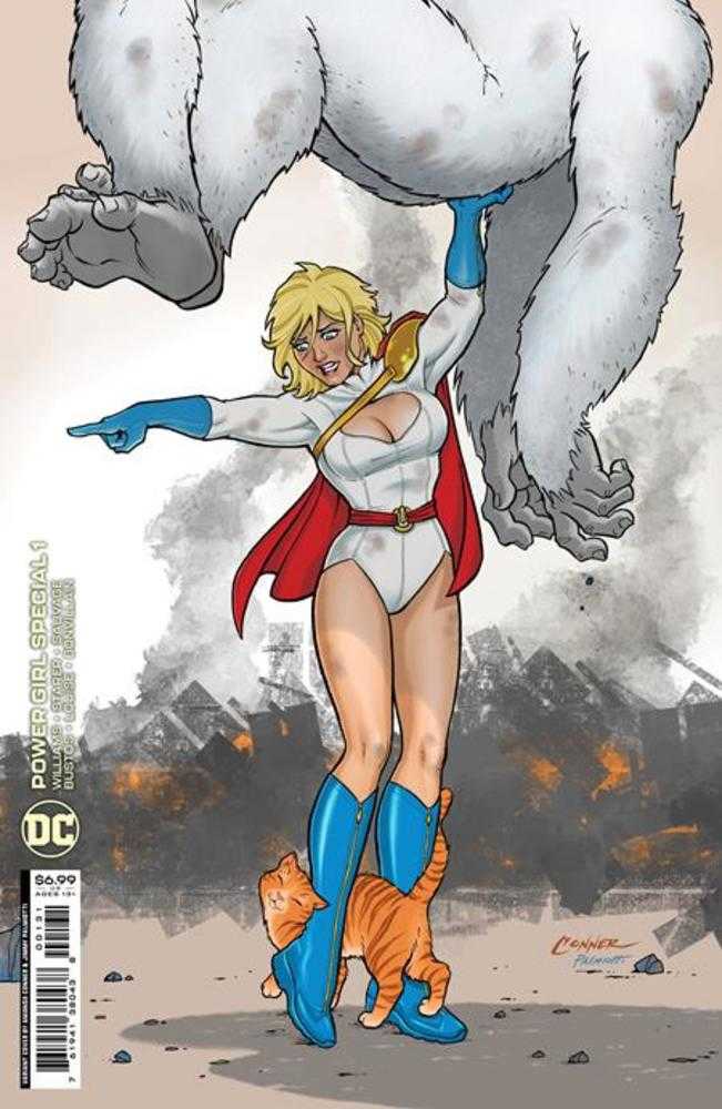 DC Comics COMIC BOOK Power Girl Special #1 (One Shot) Cover C Amanda Conner Card Stock Variant