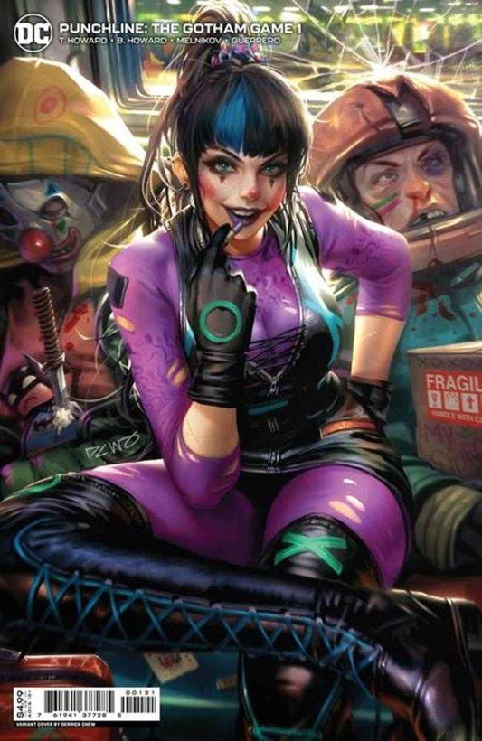 DC Comics COMIC BOOK Punchline The Gotham Game #1 (Of 6) Cover B Derrick Chew Card Stock Variant