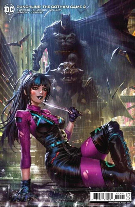 DC Comics COMIC BOOK Punchline The Gotham Game #2 (Of 6) Cover B Derrick Chew Card Stock Variant