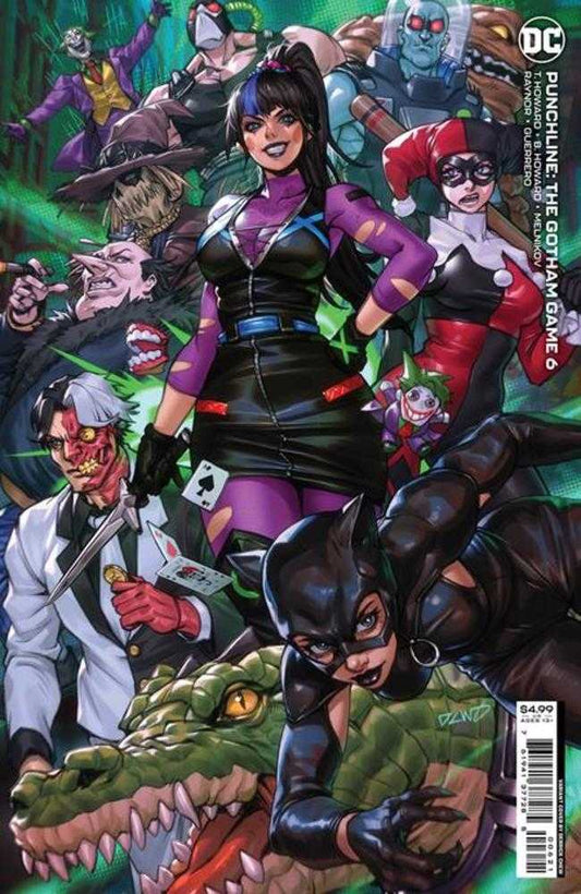 DC Comics COMIC BOOK Punchline The Gotham Game #6 (Of 6) Cover B Derrick Chew Card Stock Variant