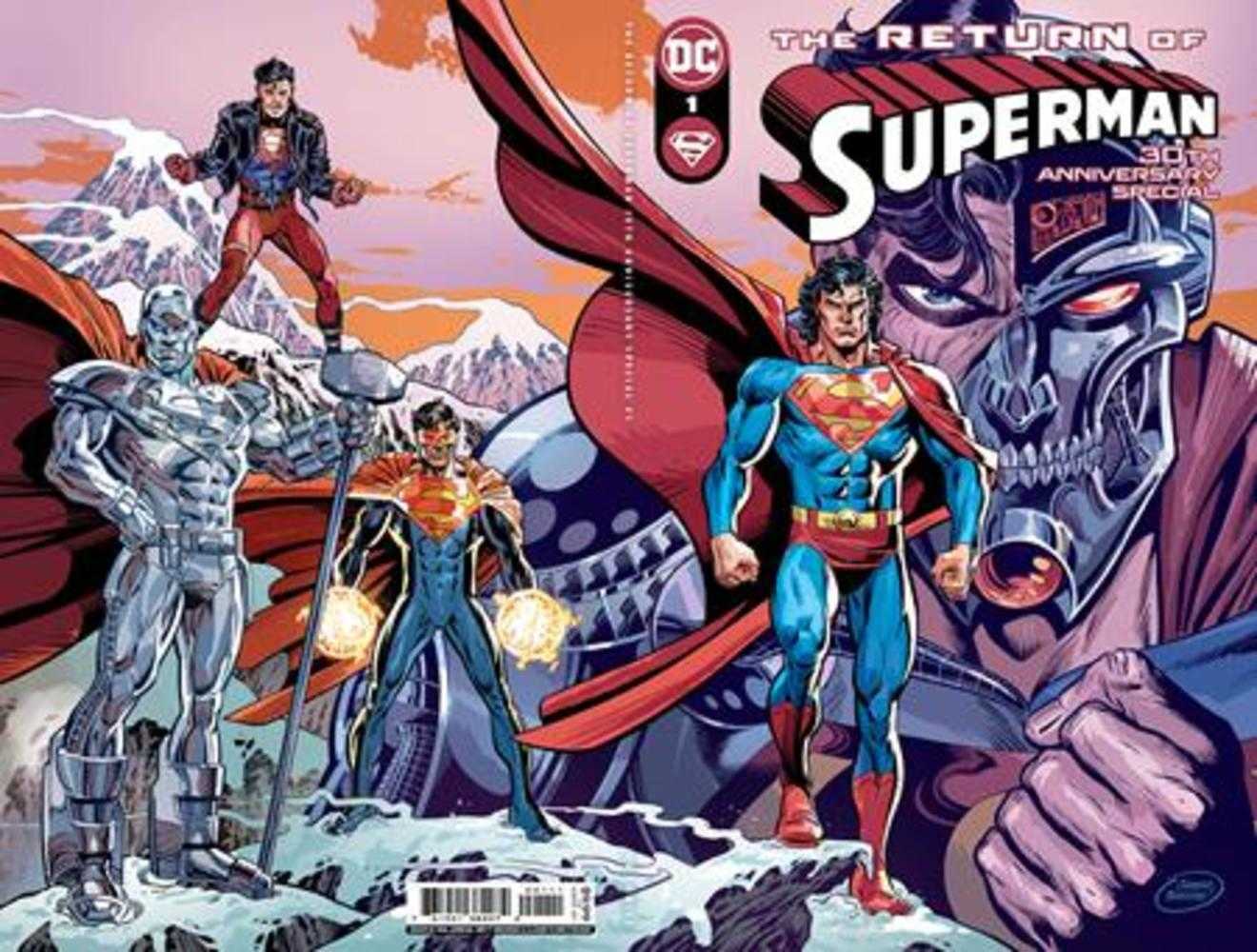DC Comics COMIC BOOK Return Of Superman 30th Anniversary Special #1 (One Shot) Cover A Dan Jurgens Wraparound