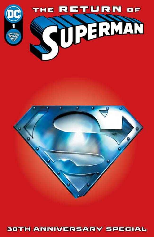 DC Comics COMIC BOOK Return Of Superman 30th Anniversary Special #1 (One Shot) Cover C Dave Wilkins Steel Die-Cut Variant
