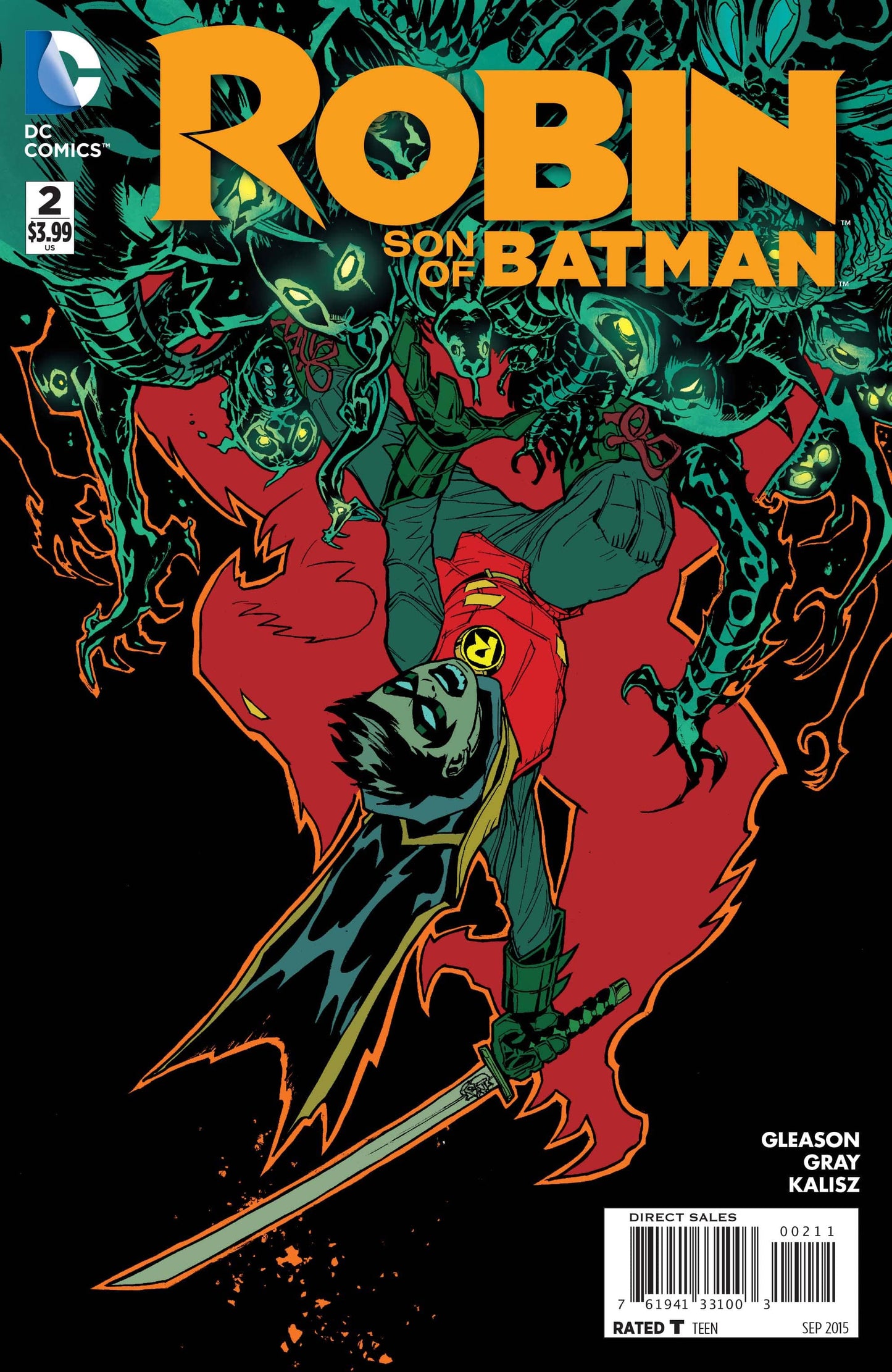 DC COMICS COMIC BOOK ROBIN SON OF BATMAN #2