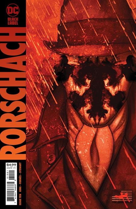 DC COMICS COMIC BOOK RORSCHACH #10 (OF 12) CVR B JENNY FRISON VAR