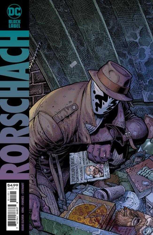 DC Comics COMIC BOOK Rorschach #11 (Of 12) Cover B Arthur Adams Variant (Mature)