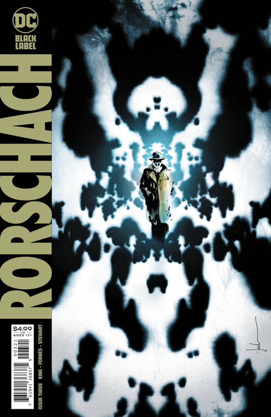 DC COMICS COMIC BOOK RORSCHACH #3 JOCK VAR ED