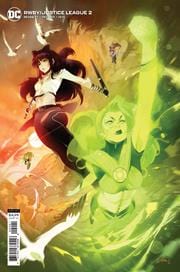 DC COMICS COMIC BOOK RWBY JUSTICE LEAGUE #2 (OF 7) CVR B SIMONE DI MEO CARD STOCK VAR