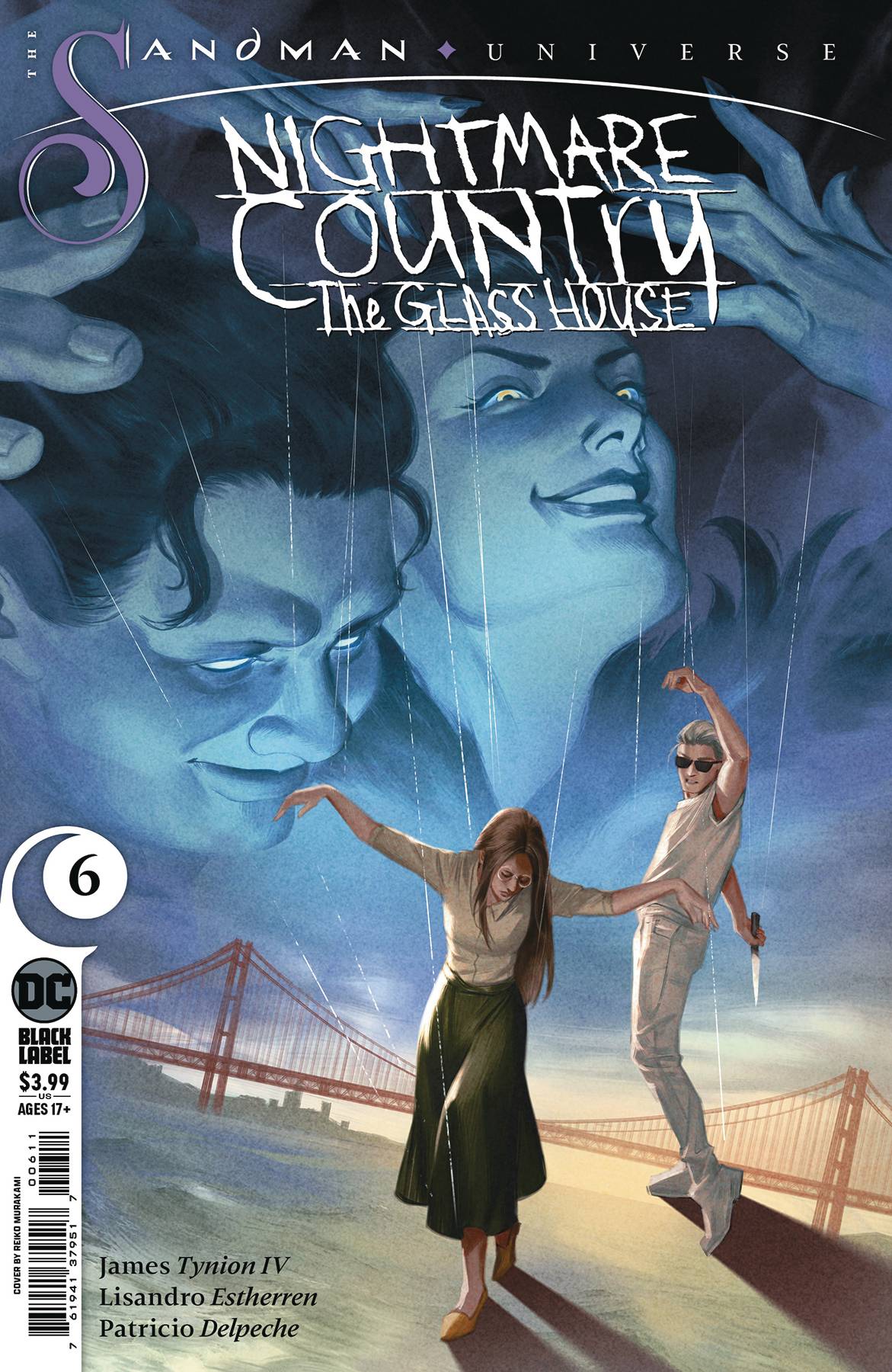 DC COMICS COMIC BOOK SANDMAN UNI NIGHTMARE COUNTRY GLASS HOUSE #6 CVR A