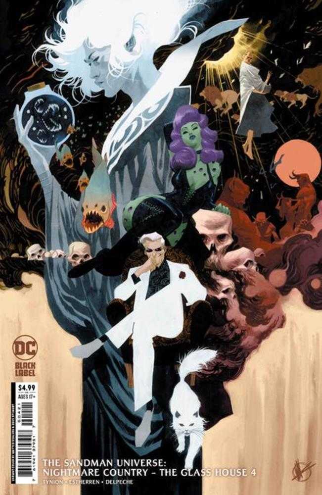 DC Comics COMIC BOOK Sandman Universe Nightmare Country The Glass House #4 (Of 6) Cover B Matteo Scalera Card Stock Variant (Mature)
