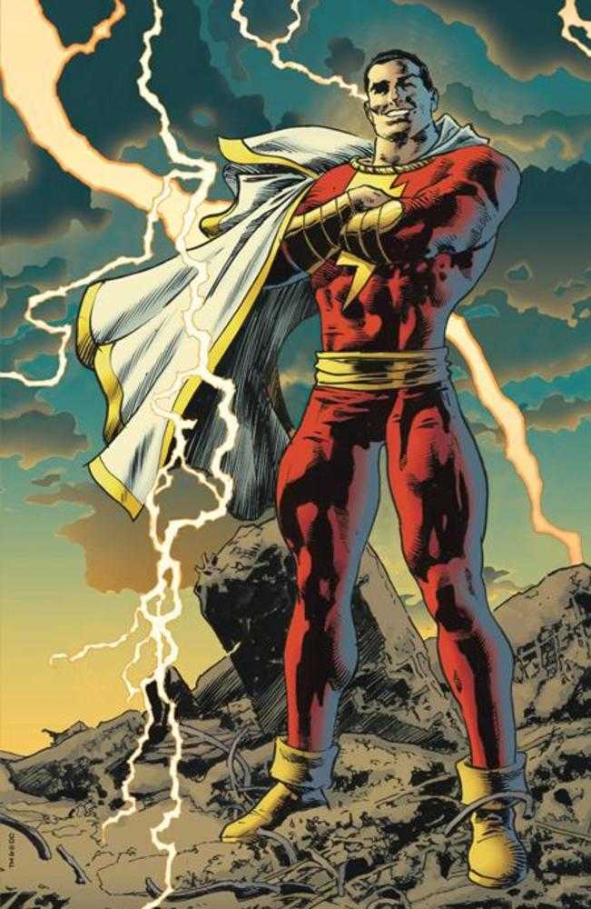 DC Comics COMIC BOOK Shazam #1 Cover D Mike Deodato Jr Spot Foil Card Stock Variant