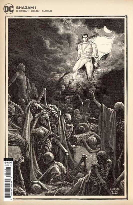 DC Comics COMIC BOOK Shazam #1 (Of 4) 1 in 25 Steve Lieber Card Stock Variant
