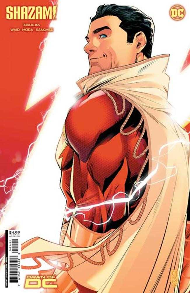 DC Comics COMIC BOOK Shazam #6 Cover B John Timms Card Stock Variant