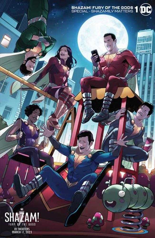DC Comics COMIC BOOK Shazam Fury Of The Gods Special Shazamily Matters #1 (One Shot) Cover E 1 in 25 Stephen Byrne Variant