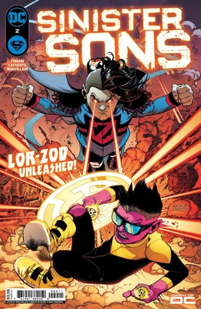 DC Comics COMIC BOOK Sinister Sons #2 (Of 6) Cover A Brad Walker & Andrew Hennessy