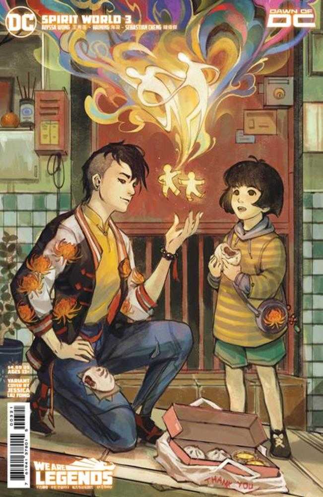 DC Comics COMIC BOOK Spirit World #3 (Of 6) Cover B Jessica Liu Fong Card Stock Variant