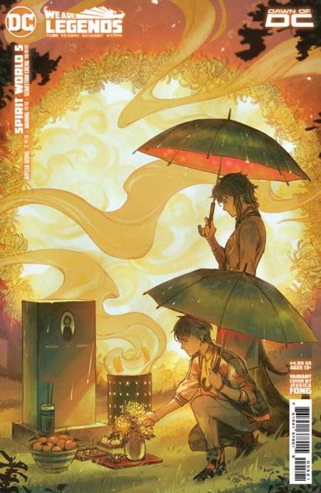 DC Comics COMIC BOOK Spirit World #5 (Of 6) Cover B Jessica Fong Card Stock Variant