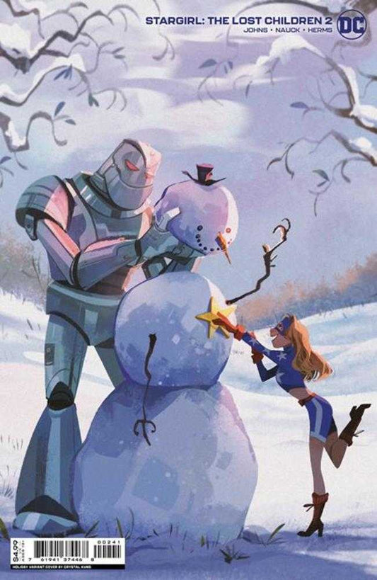 DC Comics COMIC BOOK Stargirl The Lost Children #2 (Of 6) Cover C Crystal Kung Holiday Card Stock Variant