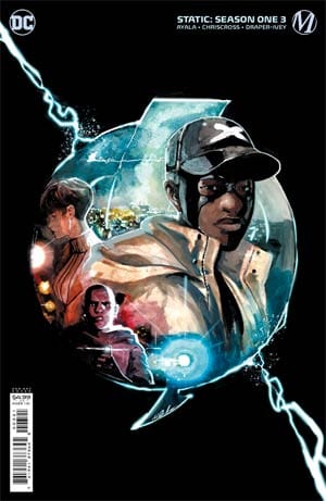 DC Comics COMIC BOOK Static Season One #3 (Of 6) Cover B Nikolas Draper-Ivey Card Stock Variant
