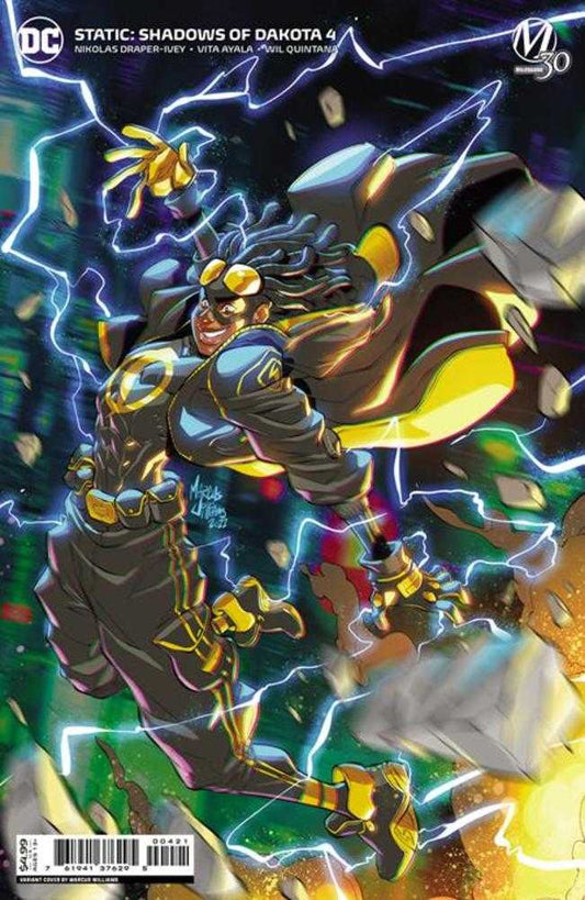 DC Comics COMIC BOOK Static Shadows Of Dakota #4 (Of 6) Cover B Marcus Williams Card Stock Variant