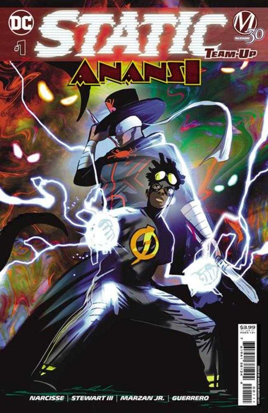 DC Comics COMIC BOOK Static Team-Up Anansi #1 (One Shot) Cover A Nikolas Draper-Ivey