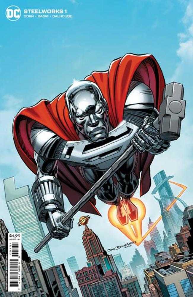 DC Comics COMIC BOOK Steelworks #1 (Of 6) Cover B Jon Bogdanove Card Stock Variant