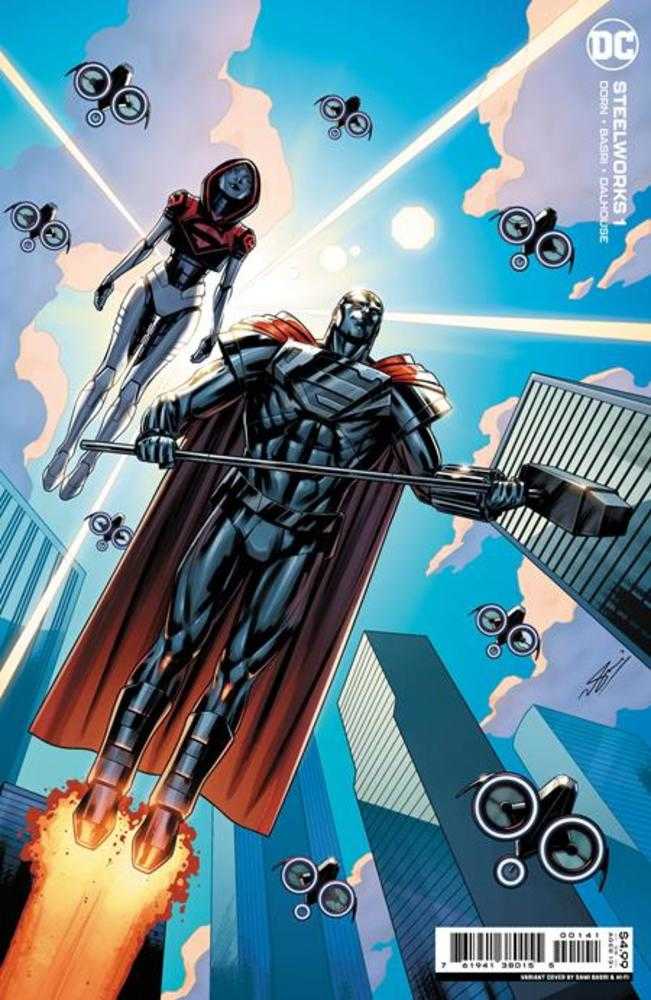DC Comics COMIC BOOK Steelworks #1 (Of 6) Cover C Sami Basri Card Stock Variant