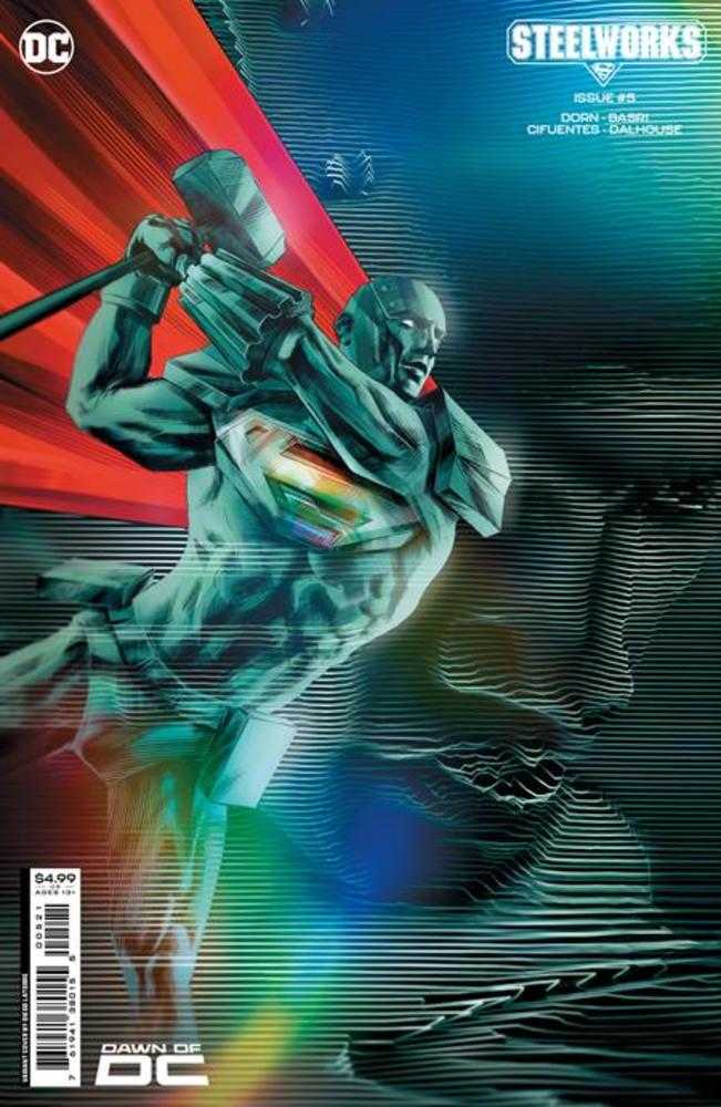 DC Comics COMIC BOOK Steelworks #5 (Of 6) Cover B Diego Latorre Card Stock Variant