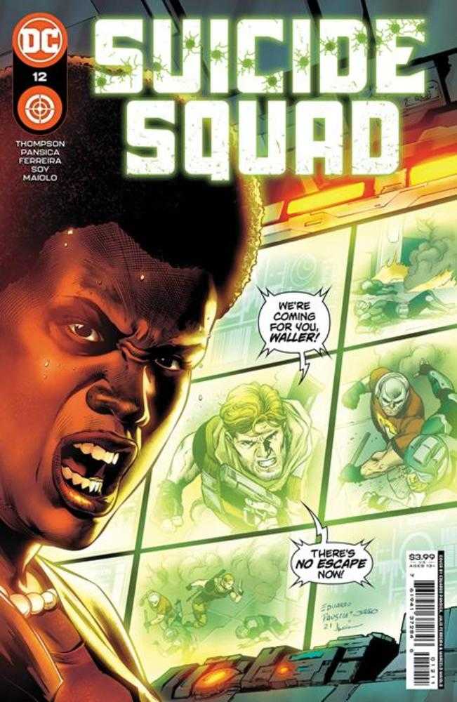 DC Comics COMIC BOOK Suicide Squad #12 Cover A Eduardo Pansica Julio Ferreira & Marcelo Maiolo
