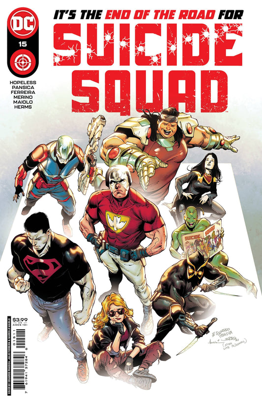 DC COMICS COMIC BOOK SUICIDE SQUAD #15 CVR A PANSICA