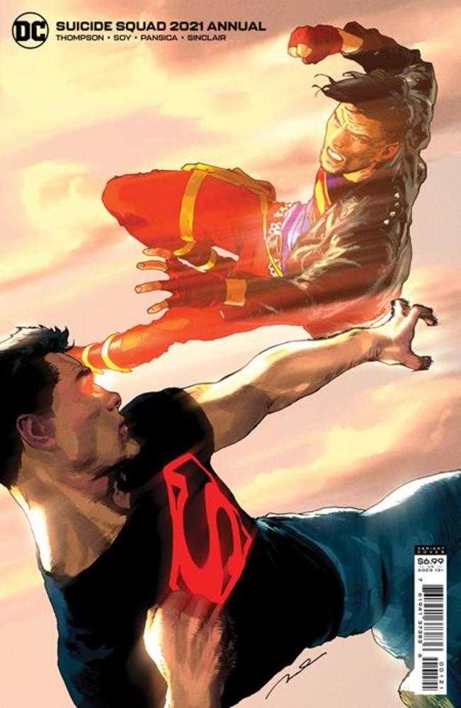 DC Comics COMIC BOOK Suicide Squad 2021 Annual #1 Cover B Gerald Parel Card Stock Variant