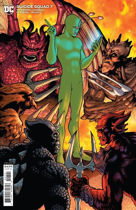 DC Comics COMIC BOOK Suicide Squad #7 Cover B Kevin Maguire Card Stock Variant