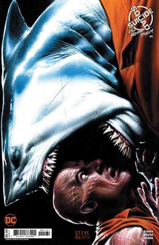 DC Comics COMIC BOOK Suicide Squad Kill Arkham Asylum #1 (Of 5) Cover C Steve Beach Card Stock Variant (Mature)