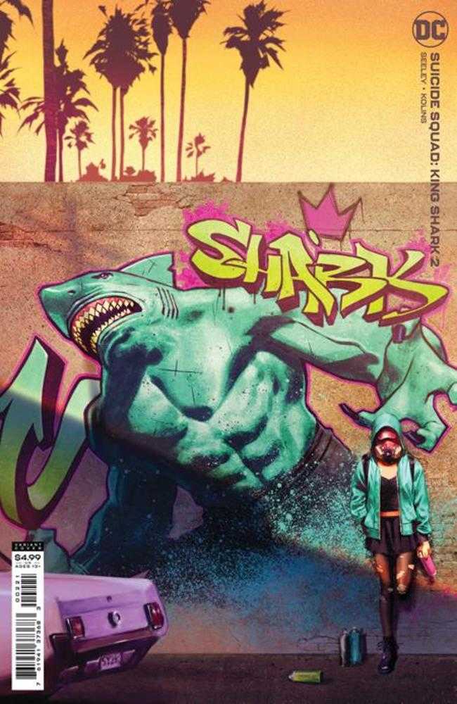 DC Comics COMIC BOOK Suicide Squad King Shark #2 (Of 6) Cover B Jorge Molina Card Stock Variant