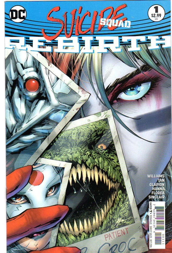 DC COMICS COMIC BOOK SUICIDE SQUAD REBIRTH #1