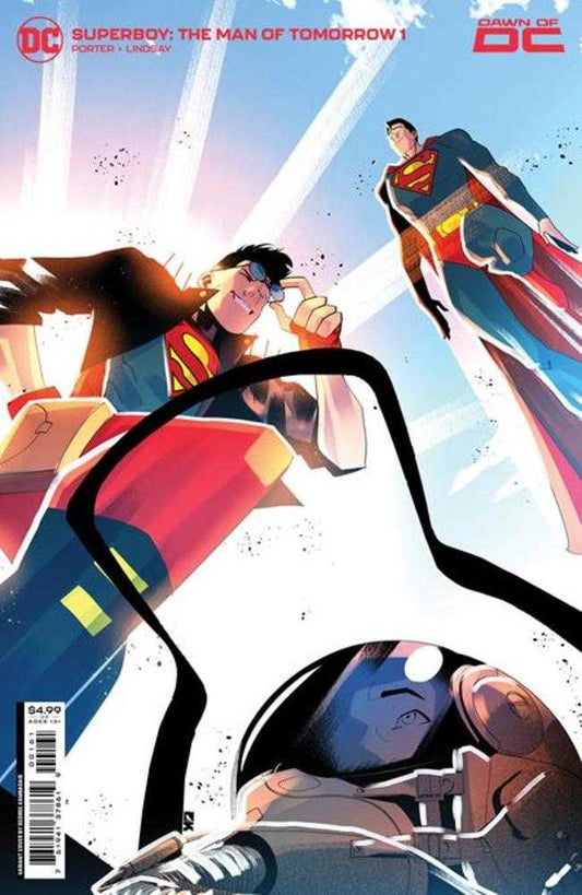 DC Comics COMIC BOOK Superboy The Man Of Tomorrow #1 (Of 6) Cover C George Kambadais Superman Card Stock Variant