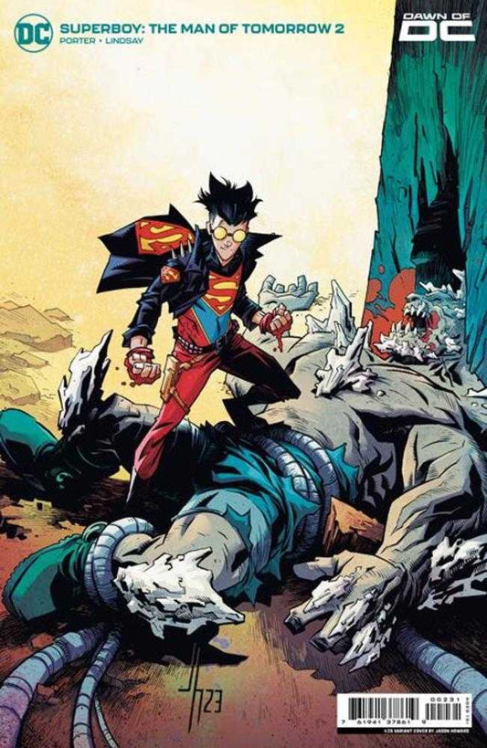 DC Comics COMIC BOOK Superboy The Man Of Tomorrow #2 (Of 6) Cover C 1 in 25 Jason Howard Card Stock Variant