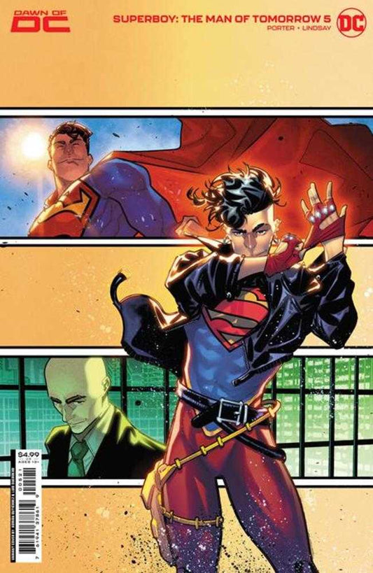 DC Comics COMIC BOOK Superboy The Man Of Tomorrow #5 (Of 6) Cover B Adrian Gutierrez Card Stock Variant