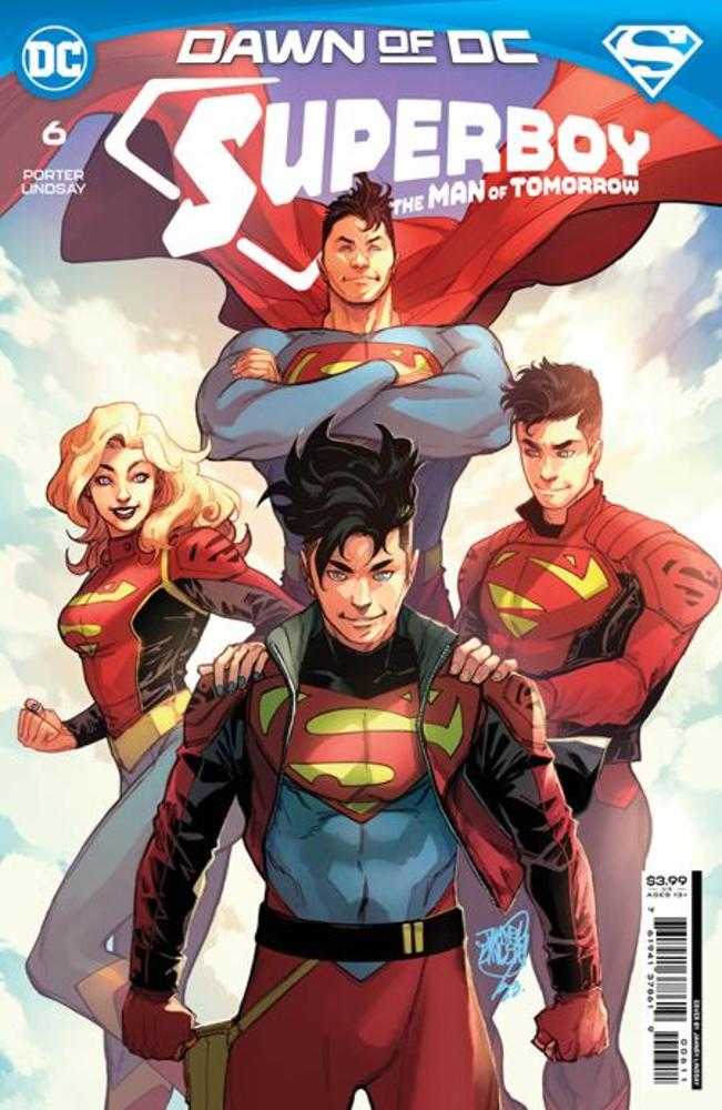DC Comics COMIC BOOK Superboy The Man Of Tomorrow #6 (Of 6) Cover A Jahnoy Lindsay