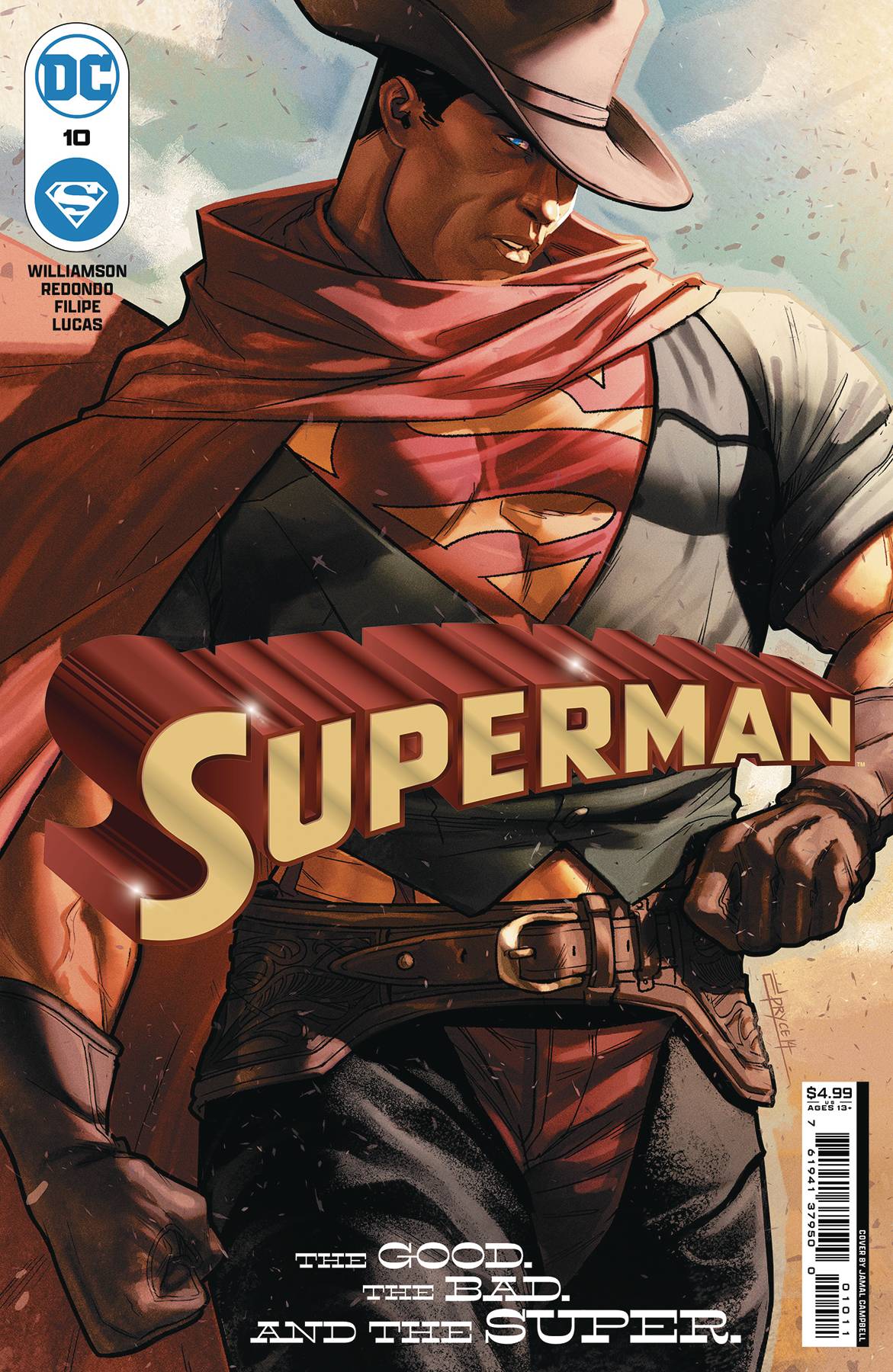 DC COMICS COMIC BOOK SUPERMAN #10 CVR A JAMAL CAMPBELL