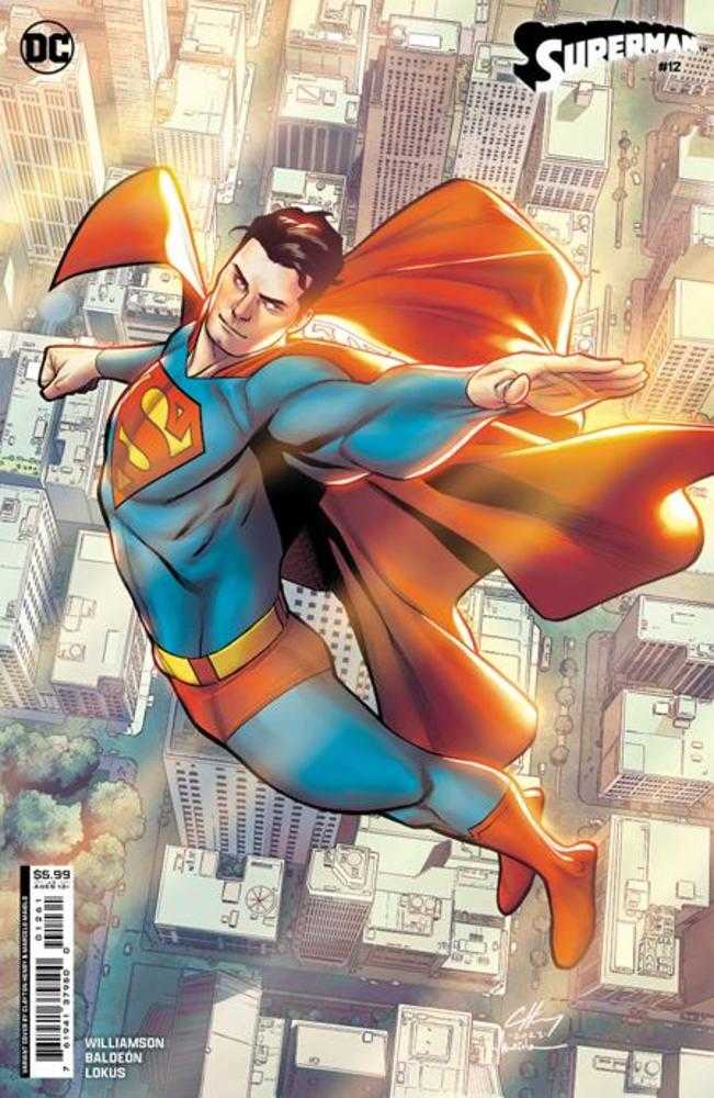 DC Comics COMIC BOOK Superman #12 Cover C Clayton Henry Card Stock Variant
