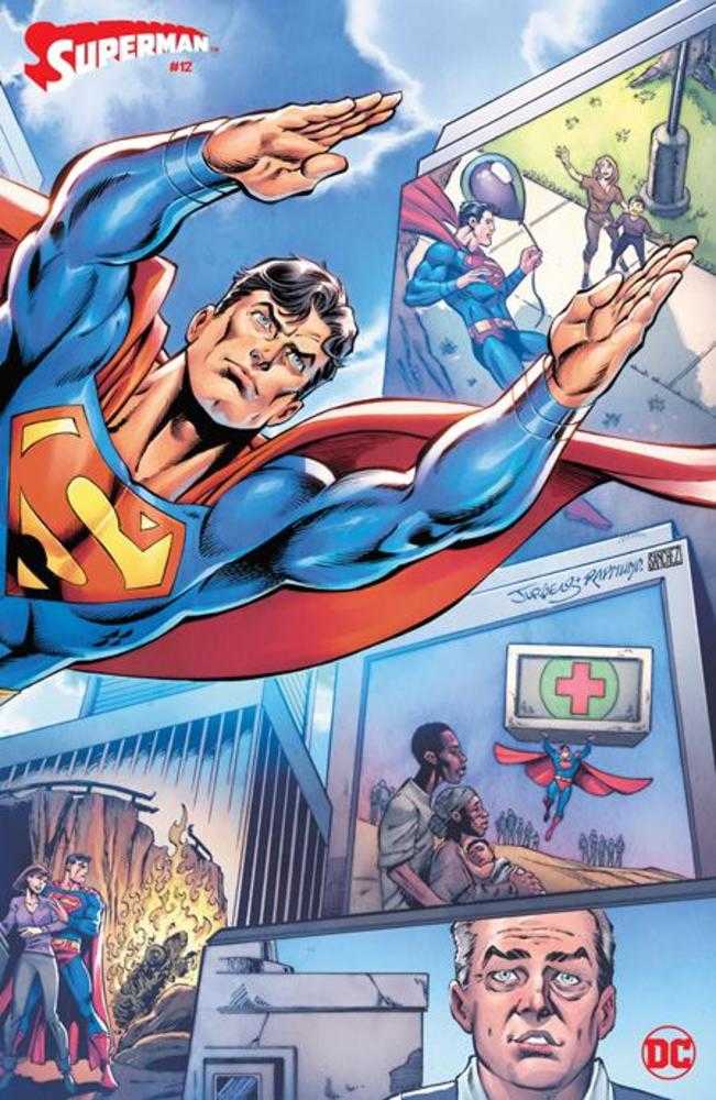 DC Comics COMIC BOOK Superman #12 Cover D Dan Jurgens & Norm Rapmund Wraparound Card Stock Variant