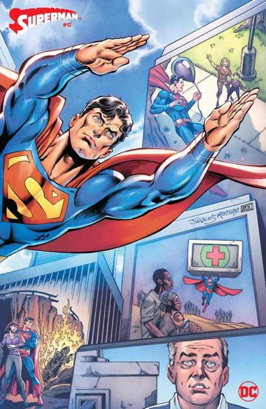 DC Comics COMIC BOOK Superman #12 Cover D Dan Jurgens & Norm Rapmund Wraparound Card Stock Variant