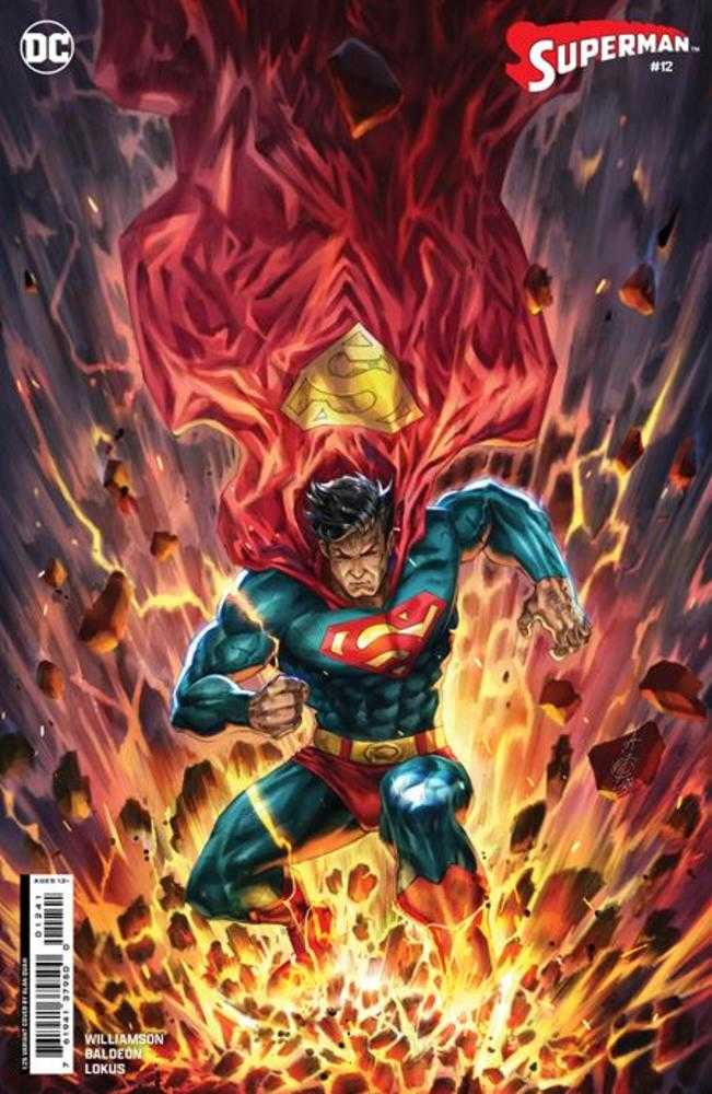 DC Comics COMIC BOOK Superman #12 Cover E 1 in 25 Alan Quah Card Stock Variant