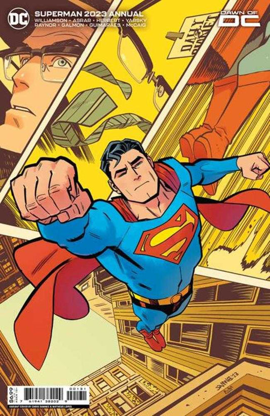 DC Comics COMIC BOOK Superman 2023 Annual #1 (One Shot) Cover C Chris Samnee Card Stock Variant