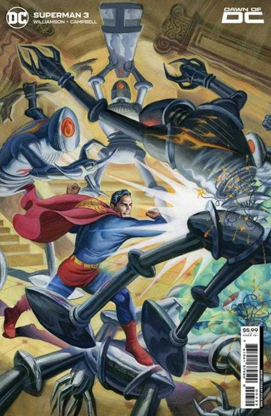 DC Comics COMIC BOOK Superman #3 Cover F Steve Rude Superman Card Stock Variant