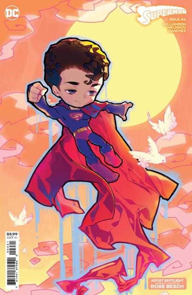 DC Comics COMIC BOOK Superman #6 Cover D Rose Besch Creator Card Stock Variant